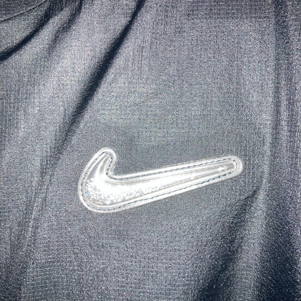 Nike x NOCTA Running Black Jacket Swarovski Swoosh Women's S XS DR2678 010  NWT - Picture 2 of 7